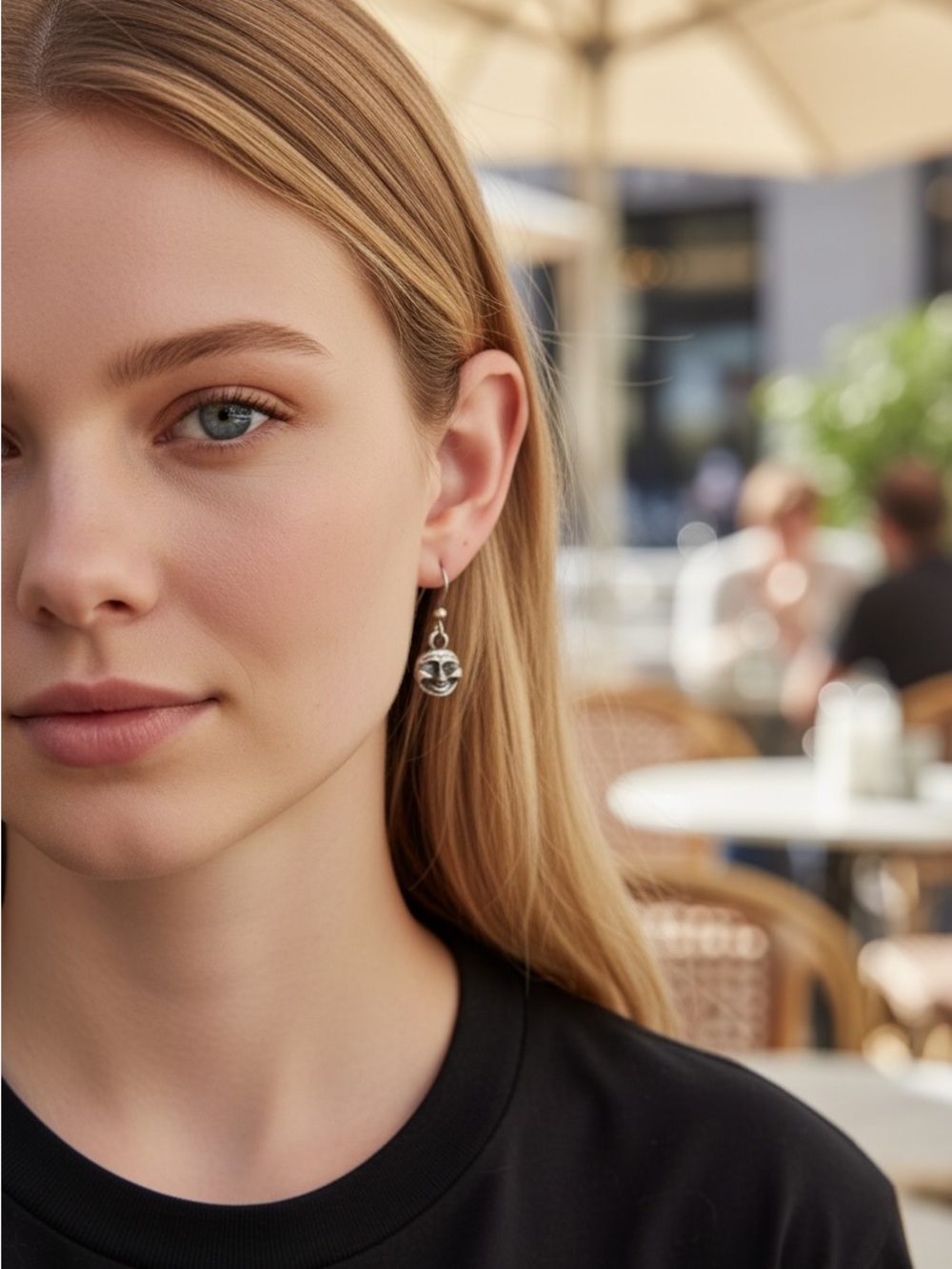 Nine West Silver Drop Earrings